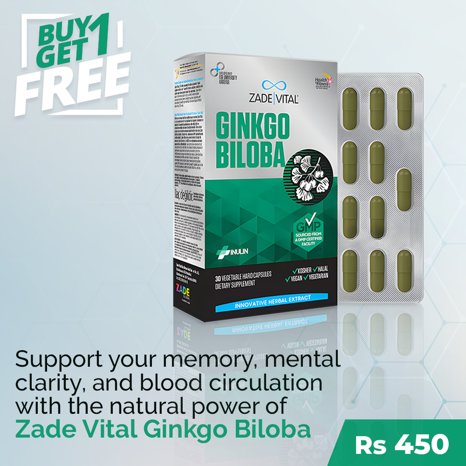 GINKGO BILOBA PROMO - Free Item Added on Delivery
